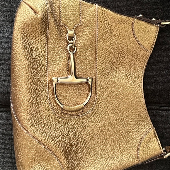 Gucci Hasler Metallic Handbag - Picture 16 of 16